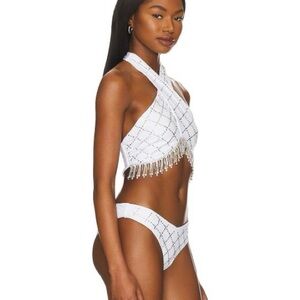 x REVOLVE Jessica Bikini Top in White
BEACH RIOT
Color:White